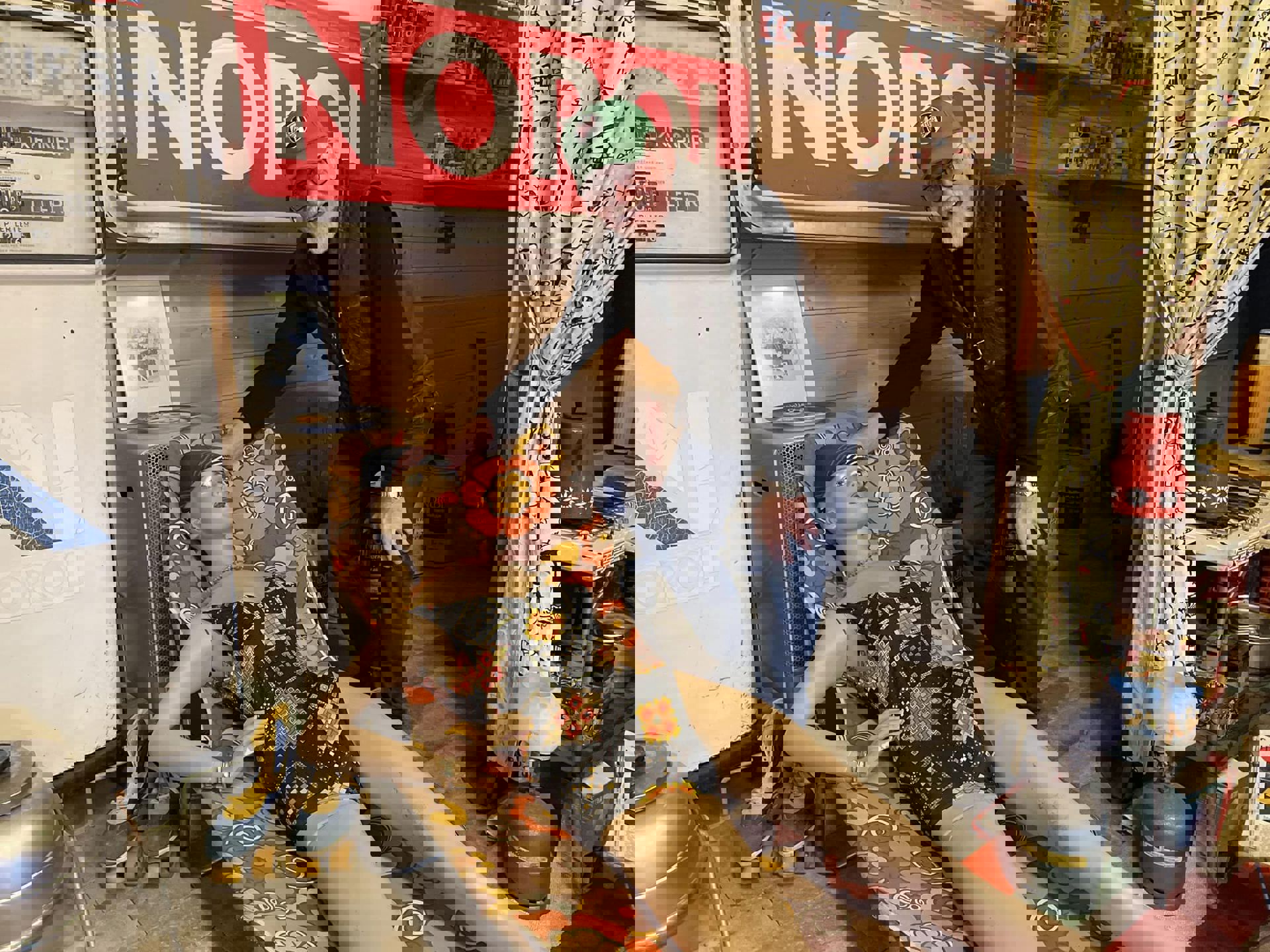 Besøk hos Rune Lutsi på Kylles